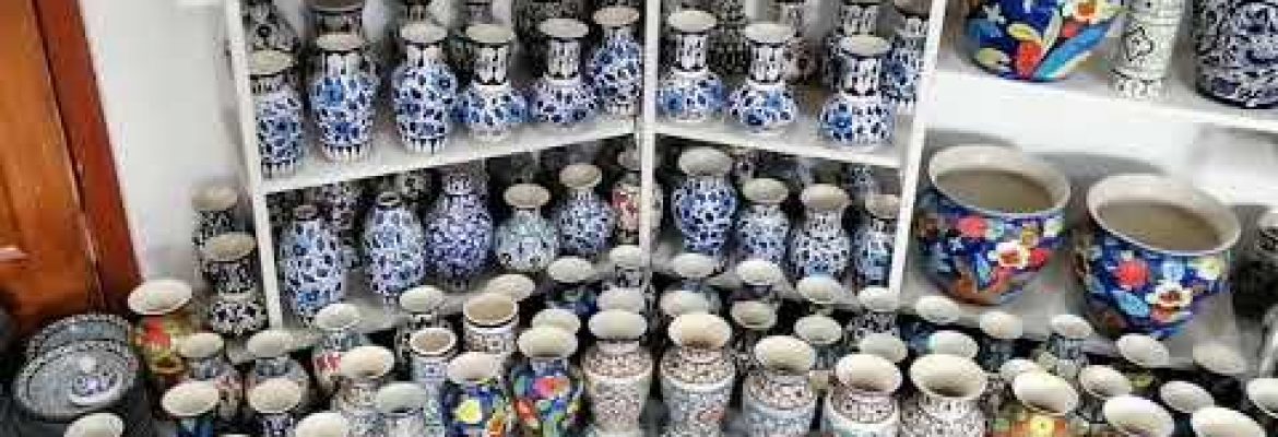 ORM Handicraft – Blue Pottery Multan