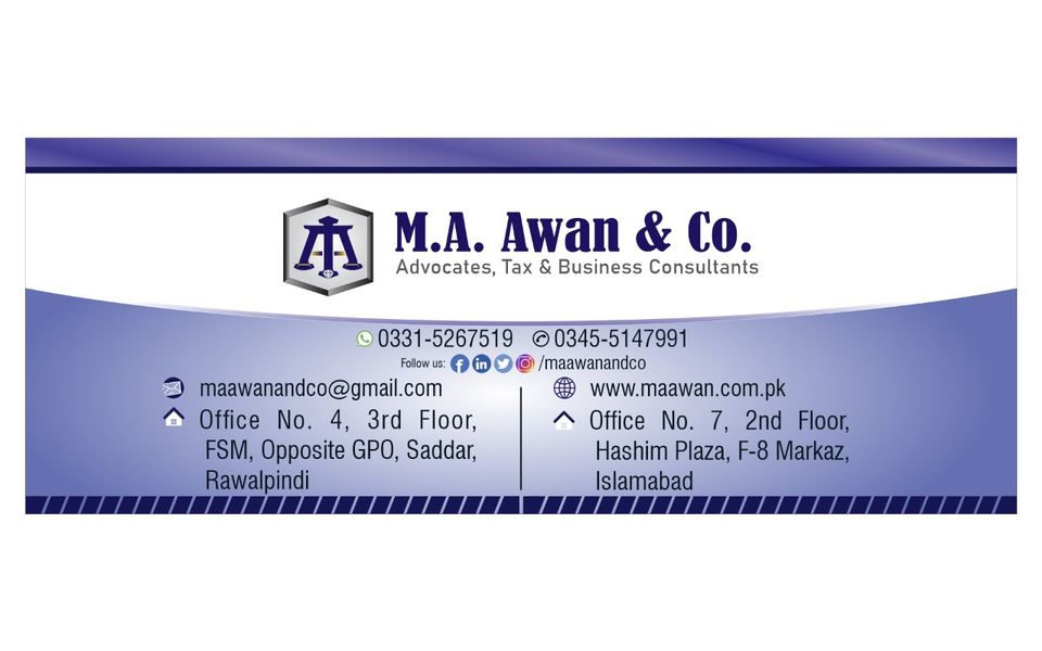 M.A. Awan & Co. Advocates, Tax & Business Consultants