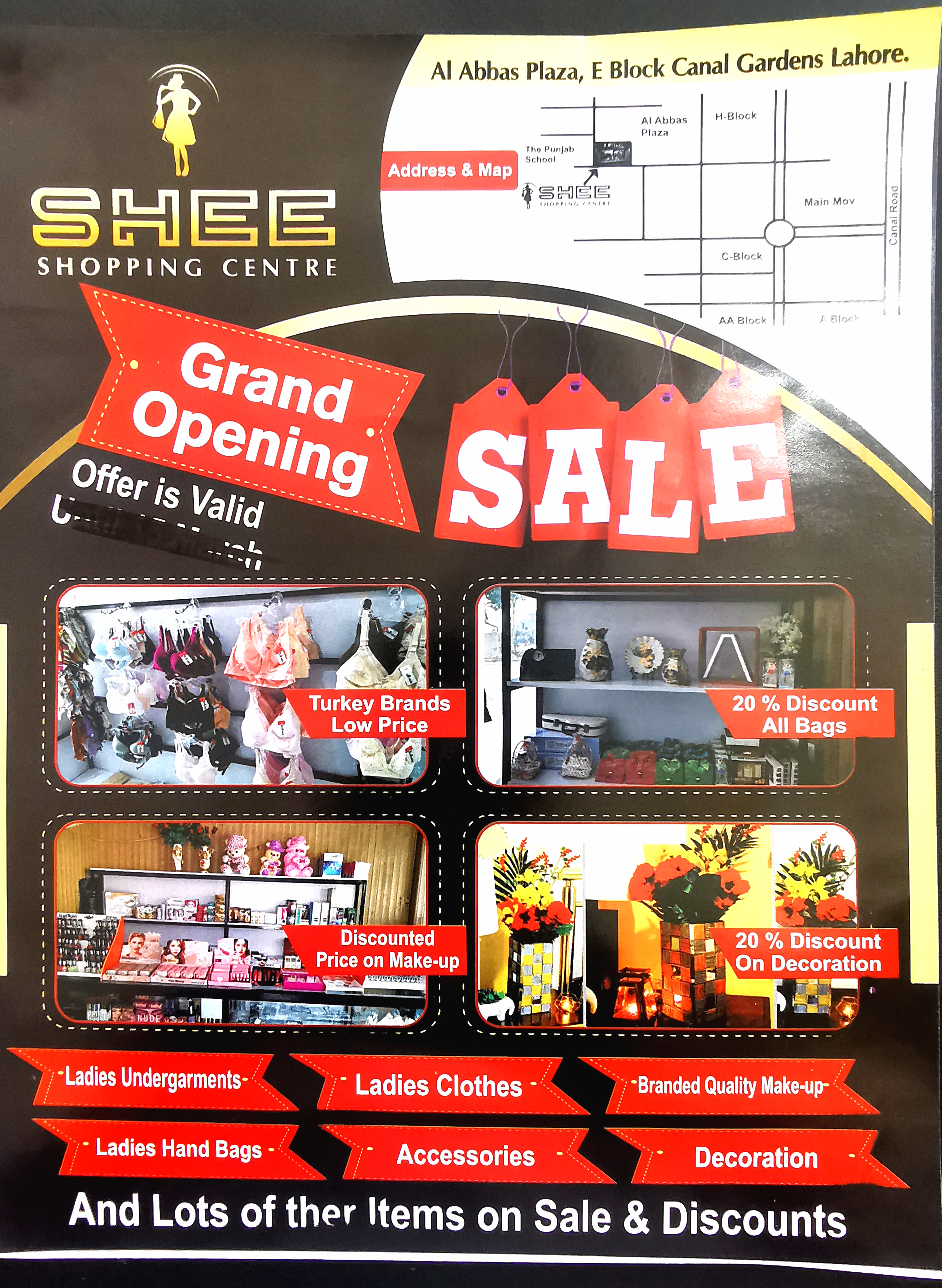 SHEE Shopping Centre Canal Gardens Lahore