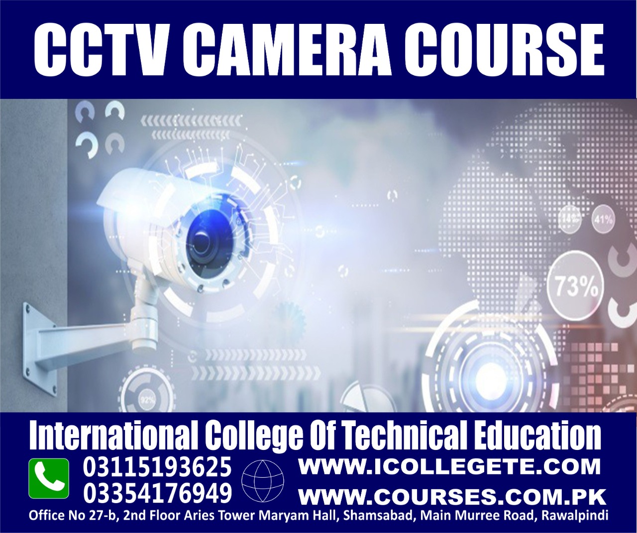 #Diploma In Cctv Camera Installation In Dina