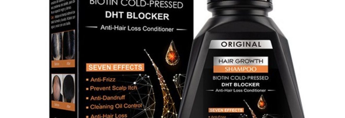 Biotin Cold Pressed DHT Blocker and Hair Growth Shampoo