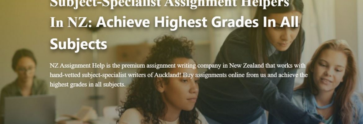 Assignment Help NewZealand